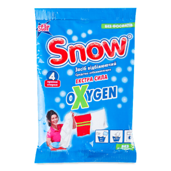 Відбілювач для прання Snow 160г (160г)