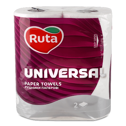 Рушники паперові Ruta Universal 2шт/уп