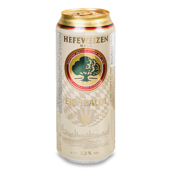 Пиво Eichbaum Premium Hefeweizen Hell світле нефільтроване 0,5л
