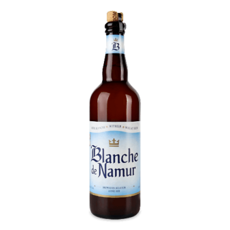 Пиво Blanche De Namur біле нефільтроване 0,75л