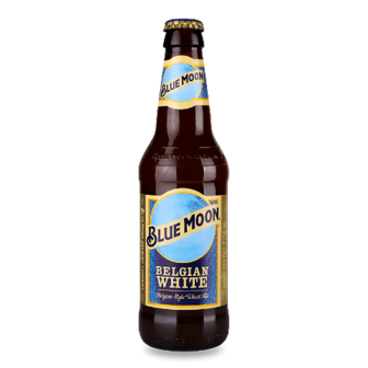 Пиво Blue Moon світле нефільтроване 0,33л