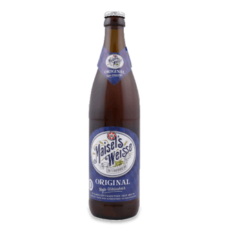 Пиво Maisel's Weisse Original янтарне нефільтроване 0,5л
