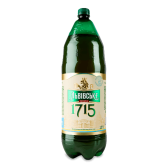 Пиво Львівське 1715 світле 2,25л