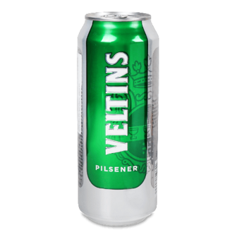 Пиво Veltins Pilsener світле з/б 0,5л