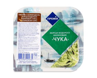 Водорості «Премія»® Чука морські мариновані в горіховому соусі, 150г