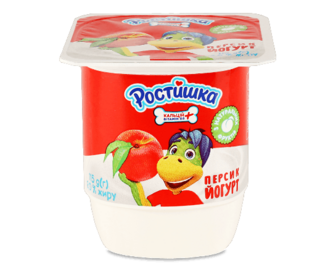 Йогурт Ростишка персик 2% стакан, 115г (115г)