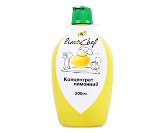 Концентрат Eurofood лимонний, 200мл (200мл)