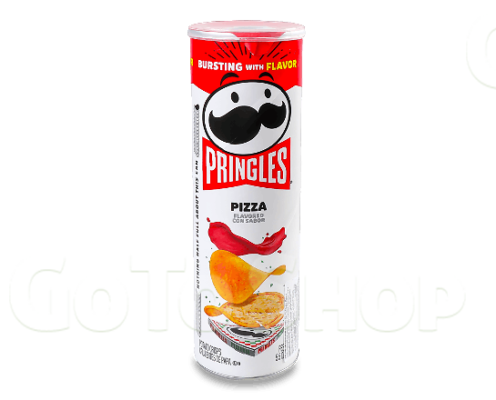 Снек пікантний Pringles зі смаком піци, 158г