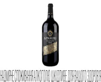 Вино Aznauri «Алазанська долина» червоне напівсолодке 1,5л