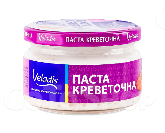 Паста креветкова Veladis класична с/б 160г