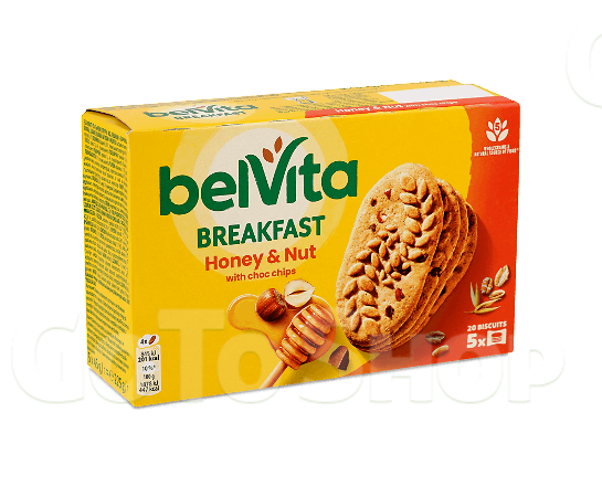 Печиво BelVita з медом і горіхами 225г