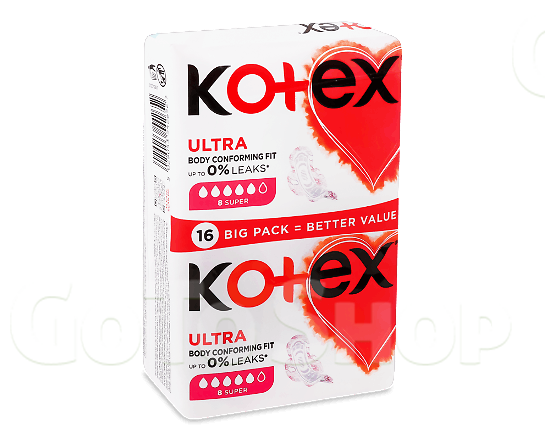 Прокладки Kotex Ultra Super 16шт