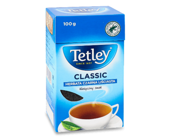 Чай Класичний листовий Tetley 100г