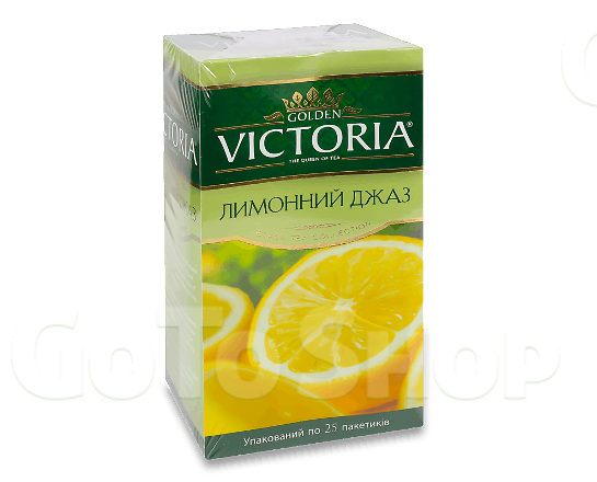 Чай чорний Golden Victoria Лимонний джаз 25*1,5г