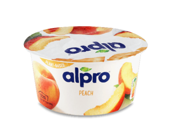 Десерт Alpro соєвий ферментований з персиком 150г