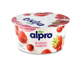 Десерт Alpro соєвий ферментований малина-журавлина 150г