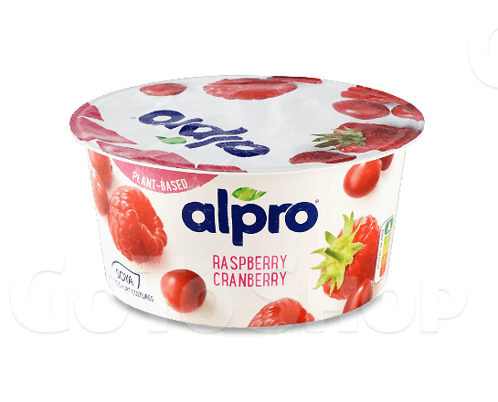 Десерт Alpro соєвий ферментований малина-журавлина 150г