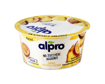 Десерт Alpro соєвий ферментований ананас-маракуйя 135г