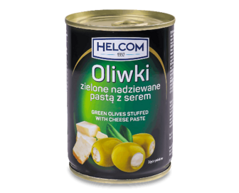 Оливки Helcom фаршировані сиром 300мл