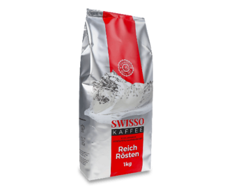 Кава зерно Swisso Kaffee Reich Roesten 1кг