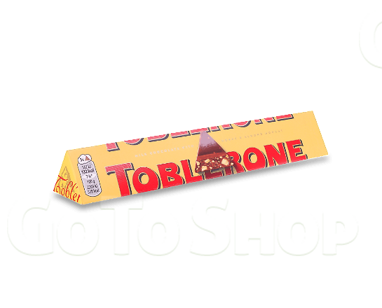 Шоколад молочний Toblerone з нугою з меду й мигдалю 100г