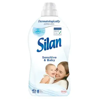 Кондиціонер для білизни  Silan 1,4 л Sensitive&Baby