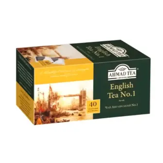 Чай Ahmad Tea Англійський №1 40 пакетів