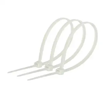 Стяжки кабельні білі 100 шт. 4*200мм TD4001-8