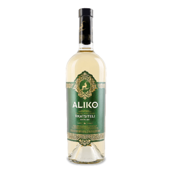 Вино Aliko C&W Ркацителі біле сухе 0,75л