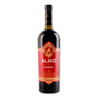 Вино Aliko C&W Сапераві червоне сухе 0,75л
