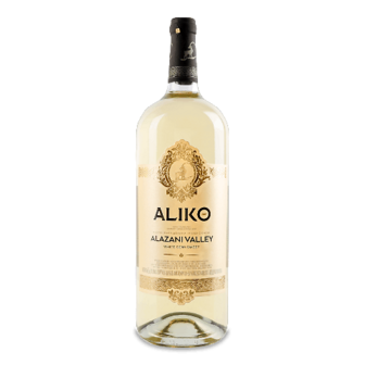 Вино Aliko C&W Алазанська долина біле напівсолодке 1,5л