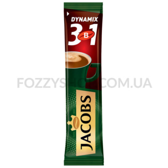Напій кавовий Jacobs 3в1 Dynamix 12,5г