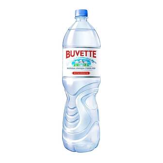 Вода 1,5л Buvette природна столова негазована 