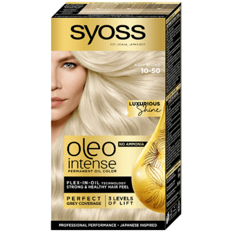 Крем-фарба Syoss Oleo Intense 10-50 «Димчастий блонд» шт