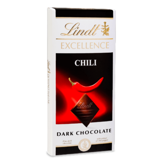 Шоколад Lindt Excellence швейцарський з перцем чилі 100г