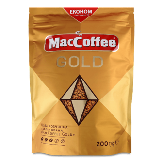 Кава розчинна MacCoffee Gold сублімована 200г