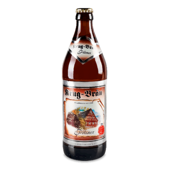 Пиво Krug-Brau Pilsener світле 0,5л (0,5л)