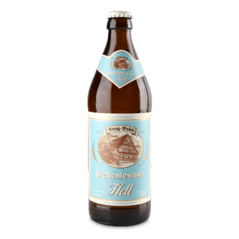 Пиво Krug-Brau Hell світле 0,5л (0,5л)