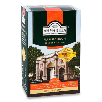 Чай чорний Ahmad Tea London 100г