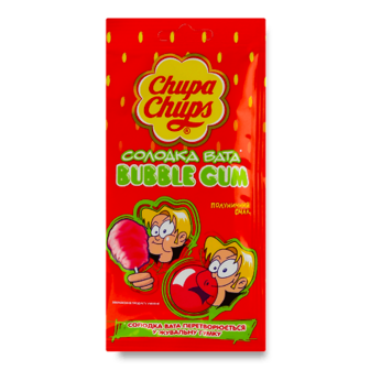 Гумка жувальна Chupa Chups з полуничним смаком 11г