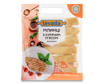 Млинці «Левада» з курячим м’ясом, 310г (310г)