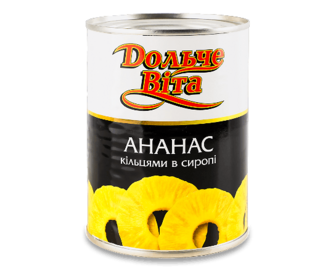 Ананас Dolce Vita кільце, 580мл (580мл)
