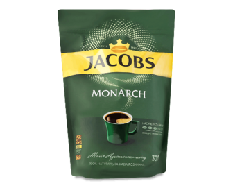 Кава розчинна Jacobs Monarch економ-пакет, 300г