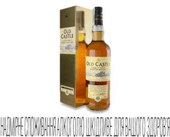 Віскі Old Castle Single Malt Scotch Whisky GB, 0,7л (0,7л)