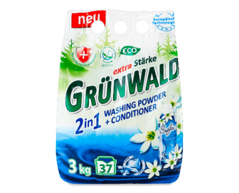 Порошок пральний Grunwald 2в1 універсальний, 3кг