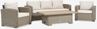 Комплект меблів для відпочинку STAVERN 5м натуральний