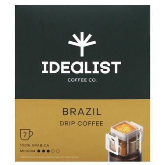 Кава Brazil Idealist Coffee Co натуральна мелена у дріп пакеті 7х12г