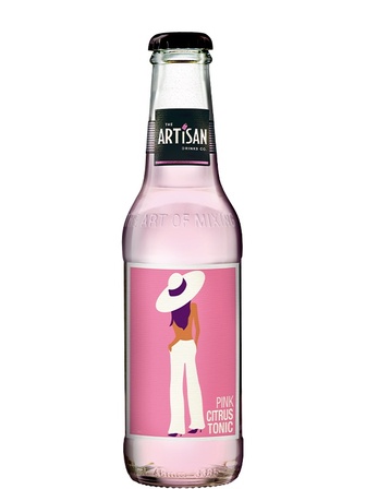 Напій газований Артізан, Пінк Цитрус Тонік / Artisan, Pink Citrus Tonic, 0.2л