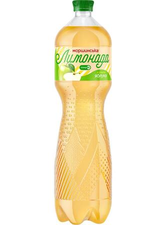 Напій газований "Лимонада" зі смаком яблука, Моршинська, ПЕТ, 1.5л