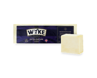 Сир Wyke Farms «Чеддер» білий екстра витриманий з коров'ячого молока, кг (100г)